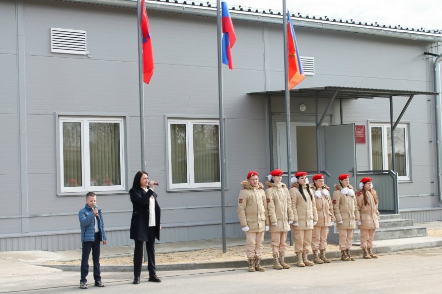 Открытие пожарного подразделения